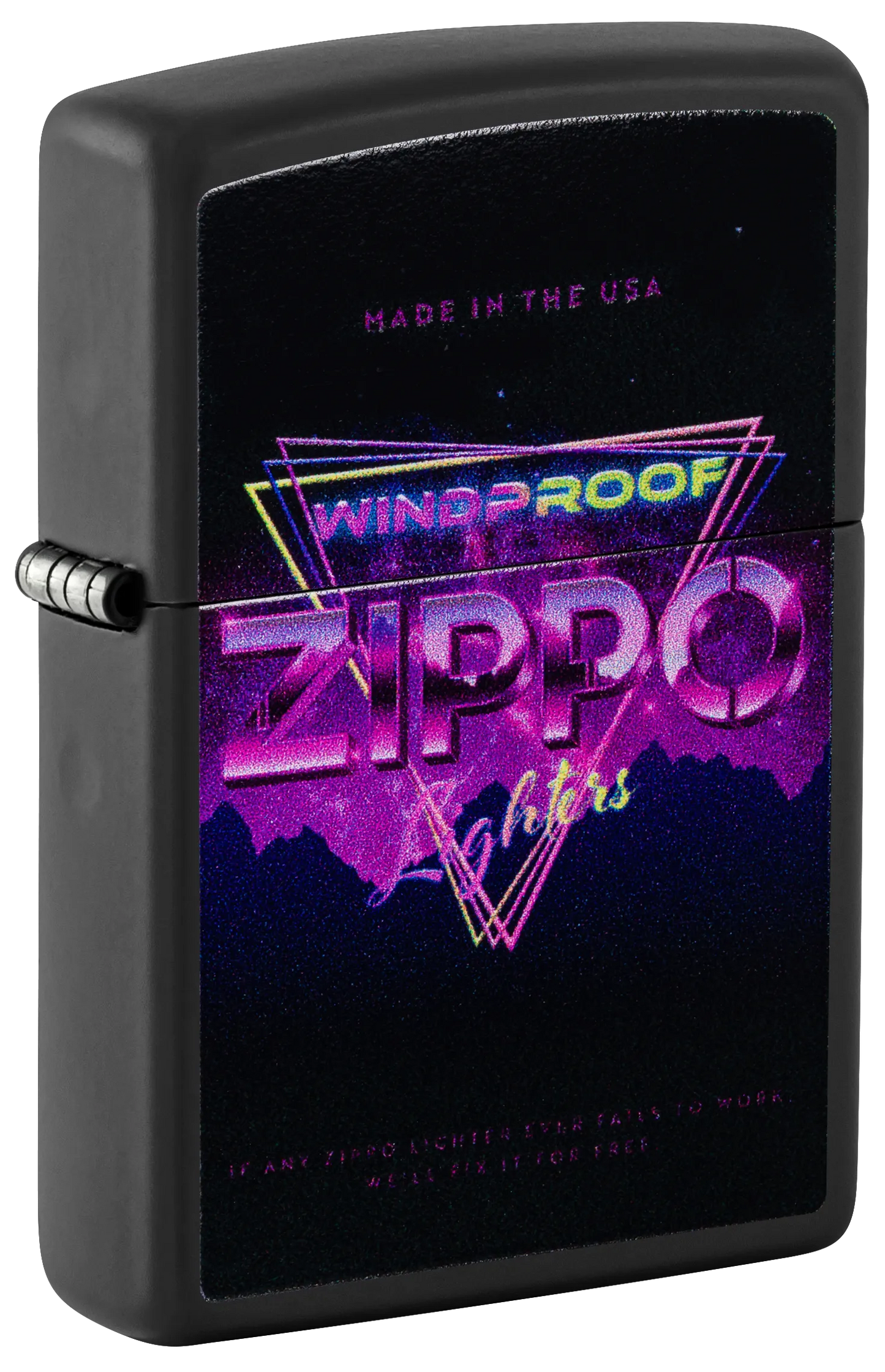 Neon Zippo design