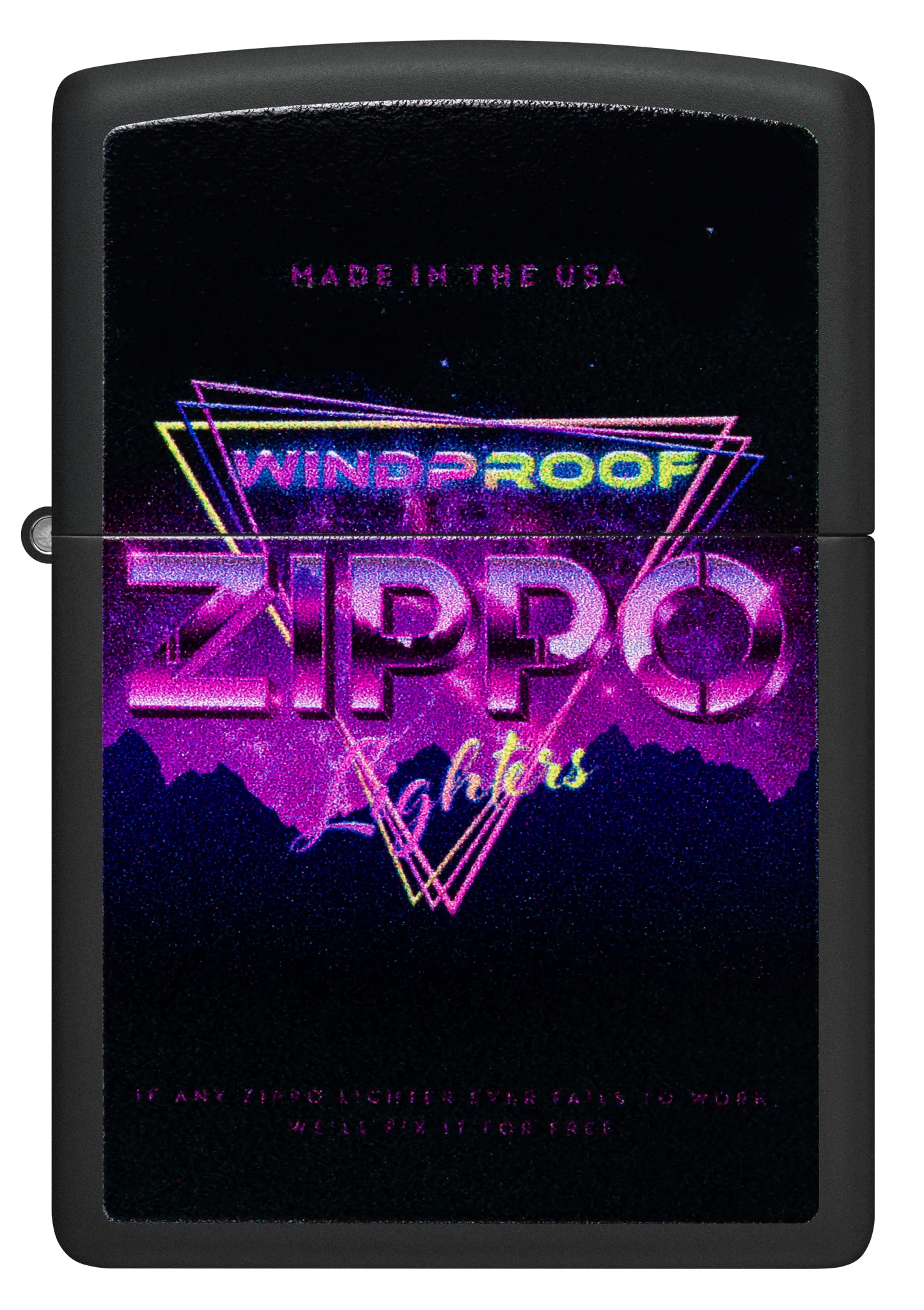 Neon Zippo design