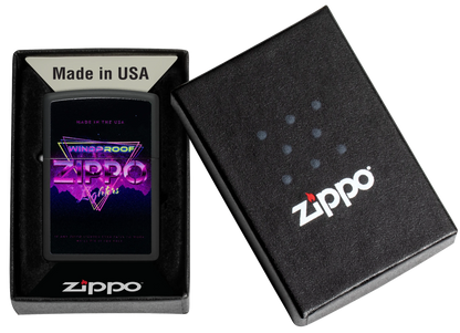 Neon Zippo design