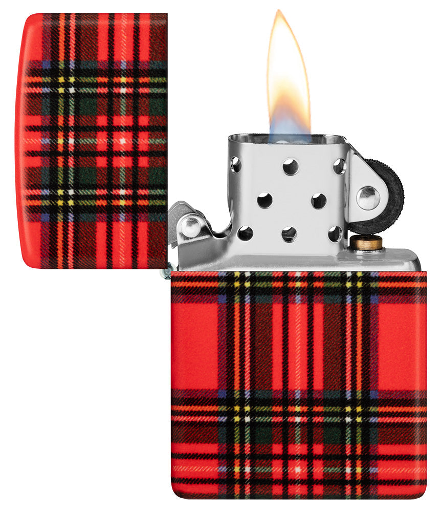 Red Plaid Design