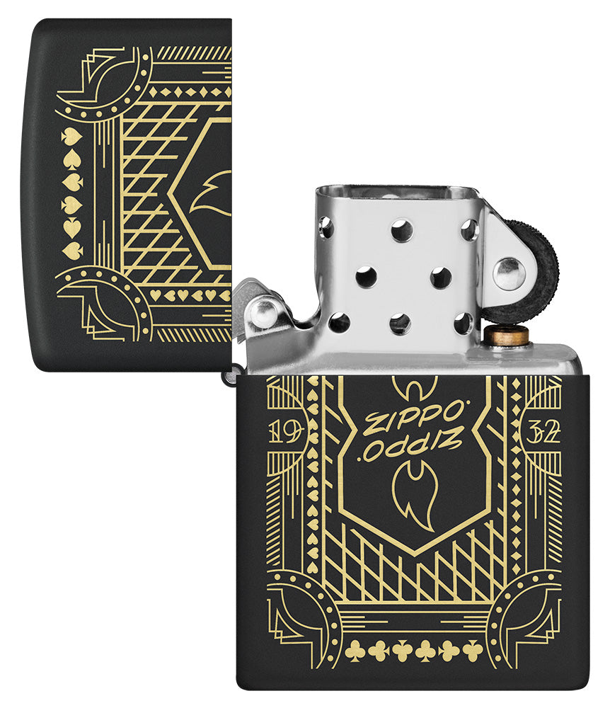 Zippo reflectie design