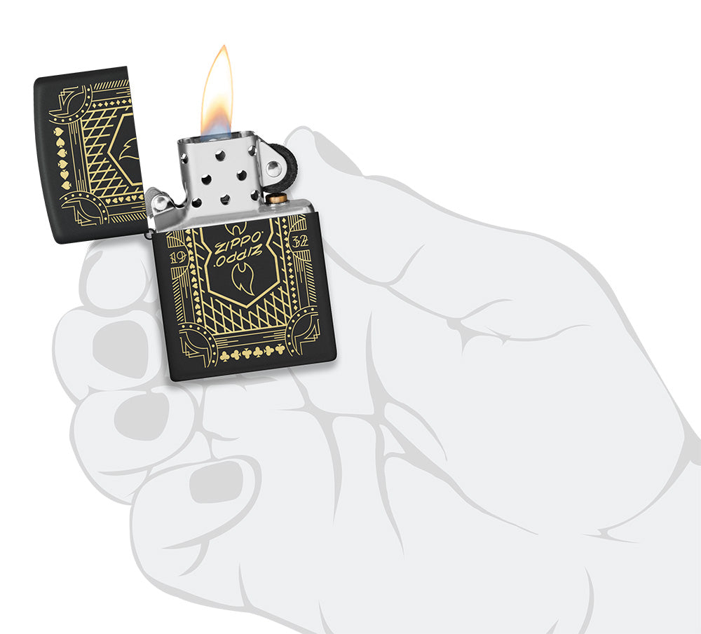 Zippo reflectie design