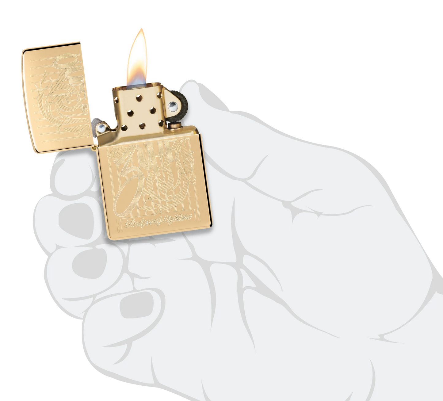 Zippo filigrein design