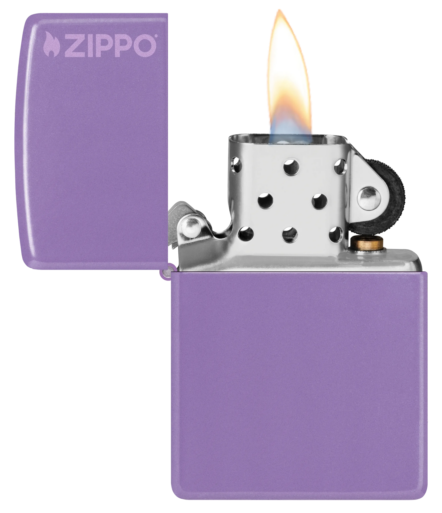 Klassiek Smoky Lavender met Zippo-logo