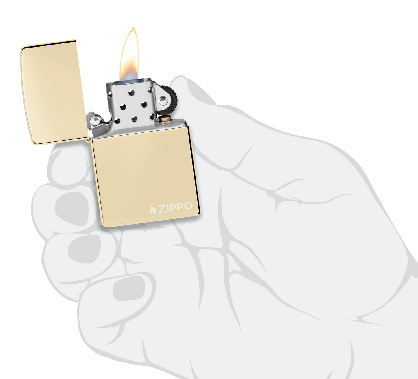 Klassiek Champagne met Zippo-logo