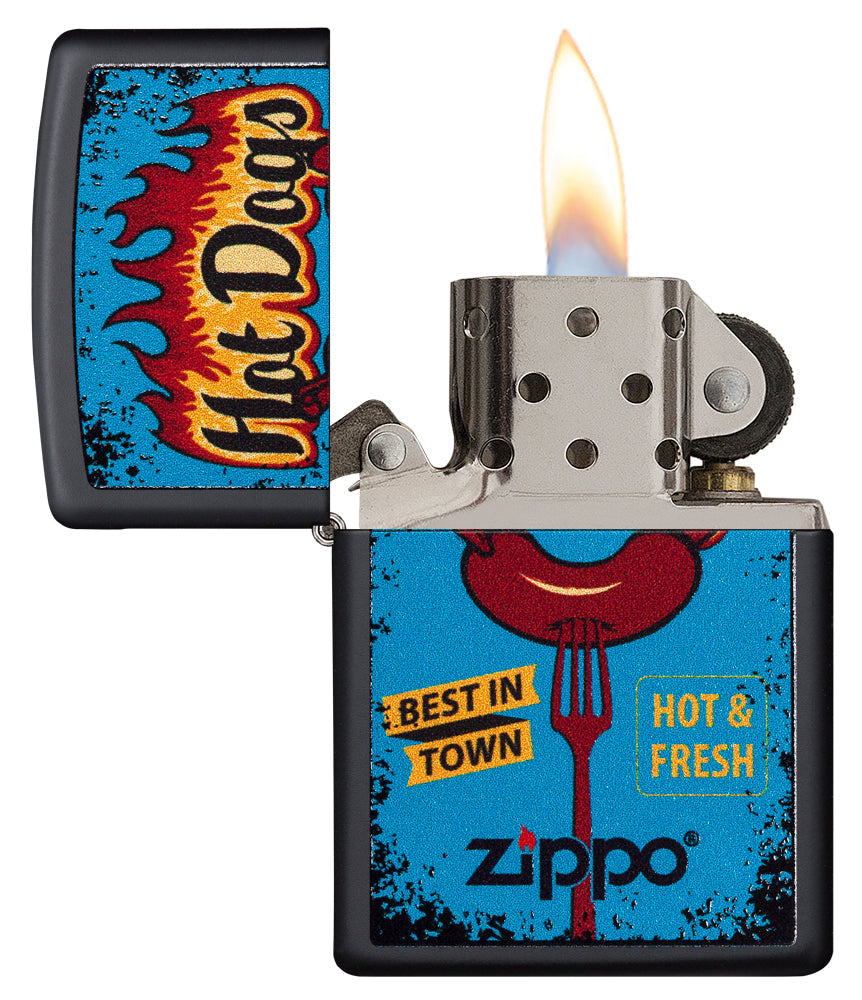 Zippo Hot Dogs Design