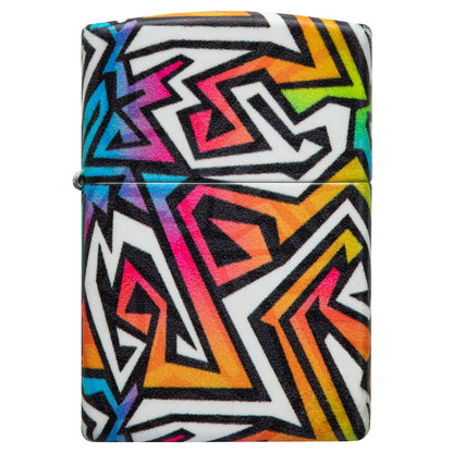 Zippo Colorful Graffiti Design