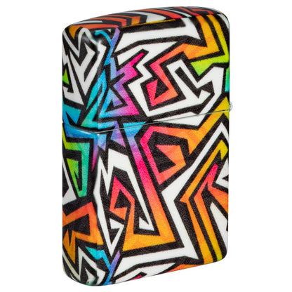 Zippo Colorful Graffiti Design