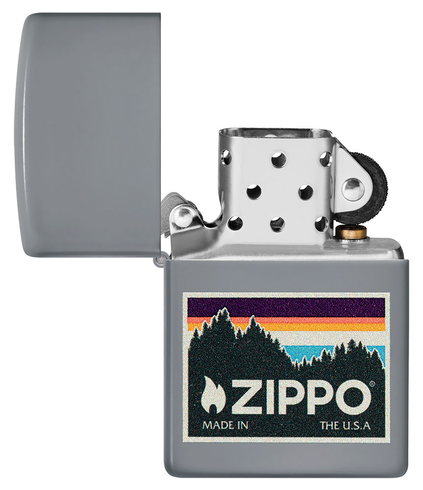 Outdoor Zippo Logo Design