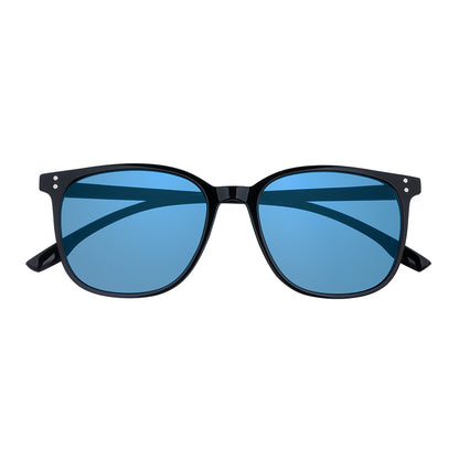 Slim Frame Square Light Blue Lenses