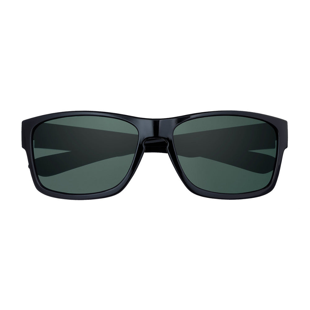 Wide Frame Curved Sunglasses