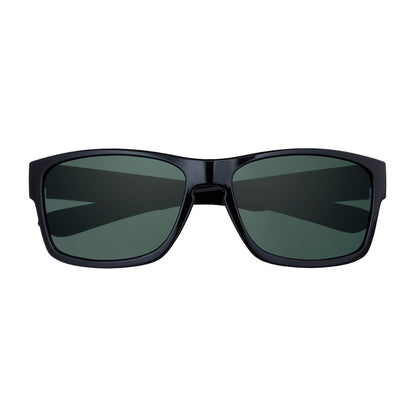 Wide Frame Curved Sunglasses