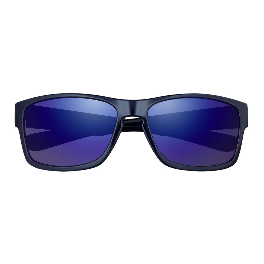 Wide Frame Curved Sunglasses