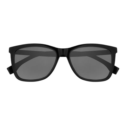 Slim Frame Curved Sunglasses