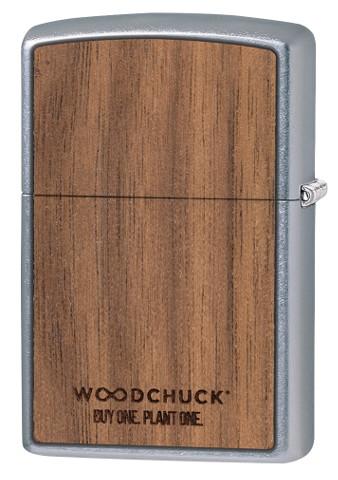 Achteraanzicht Zippo Woodchuck 